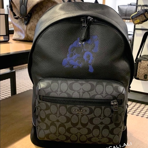 COACH | MARVEL Backpack West Black Panther Bag - Picture 15 of 16
